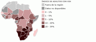 &iquest;Cu&aacute;l ha sido la regi&oacute;n del planeta m&aacute;s gravemente afectada por la epidemia del SIDA?